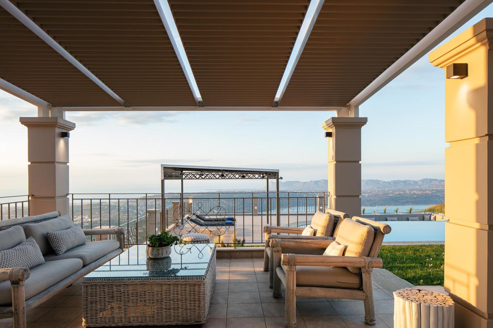 Villa Golden Hill La Canea Exterior foto