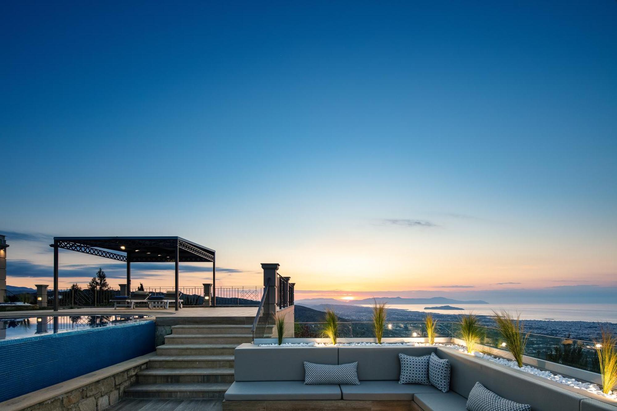 Villa Golden Hill La Canea Exterior foto